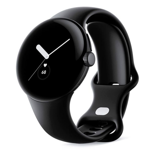 Image sur Google pixel watch - Montre intelligente Android avec suivi d'activité - Montre de suivi de la fréquence cardiaque - Boîtier en acier inoxydable 6 Mois de garantie